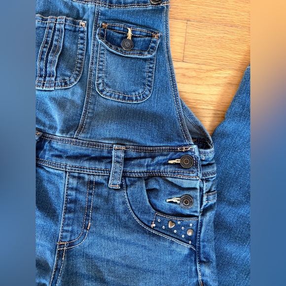 Jordache Girls Denim Overalls | Size 6-6x (Small) - Picture 7 of 7